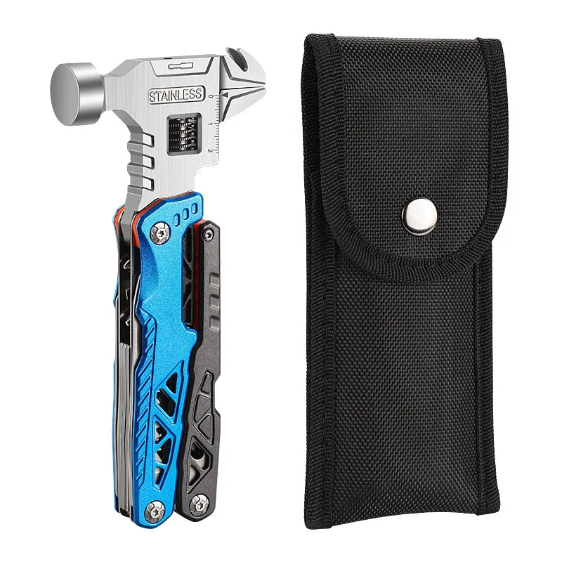 All-in-One Emergency Tool – Hammer, Pliers, Wrench & More in One