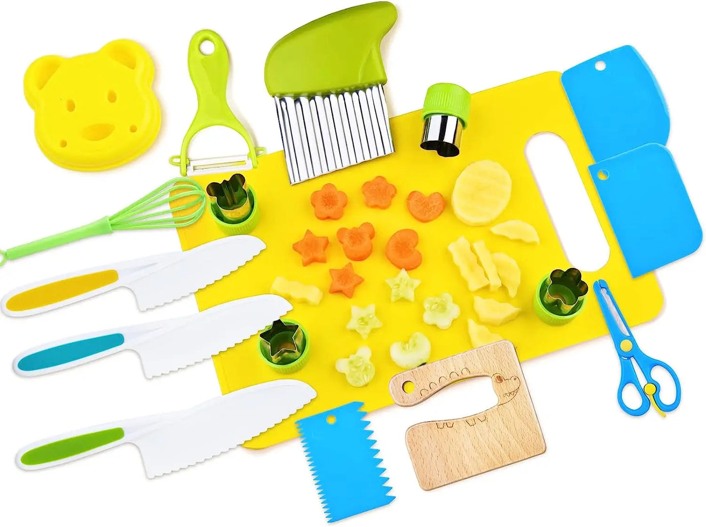 Montessori Kids Cooking Set – Safe For Ages 2–8