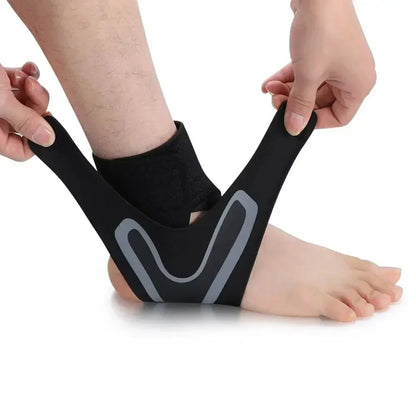 Elastic Ankle Support Strap – Adjustable Brace for Stability & Pain Relief