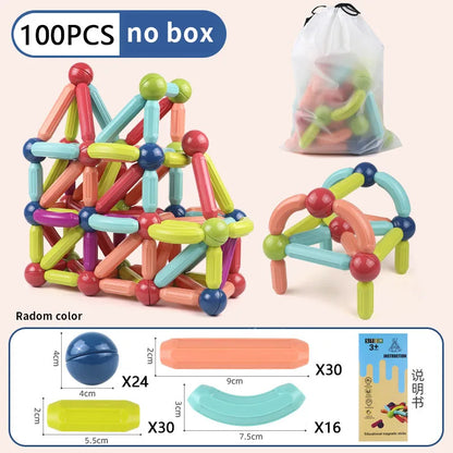 STEM Magnetic Building Toys – Educational Construction Set for Children