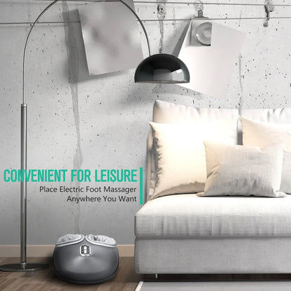 Shiatsu Foot Massager – Deep Knead with Heat & Air Compression