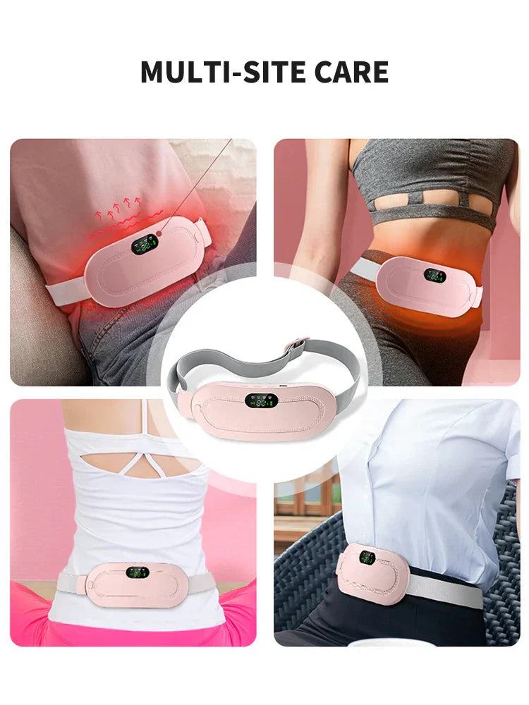 Warm Palace Belt – Heated Abdominal Massager for Cramp Relief